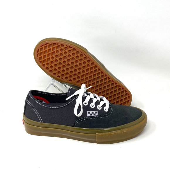 VANS Skate Authentic Shoes Women's Raven Gym Suede Canvas Black Size VN0A5FC8241 - Picture 8 of 9